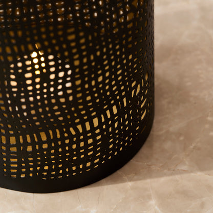 Herriard 22.5cm Metal Lantern - Bronze - Laura James 