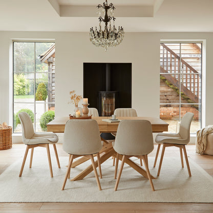 amelia-whitewash-extending-dining-set-bella-boucle-dining-chairs