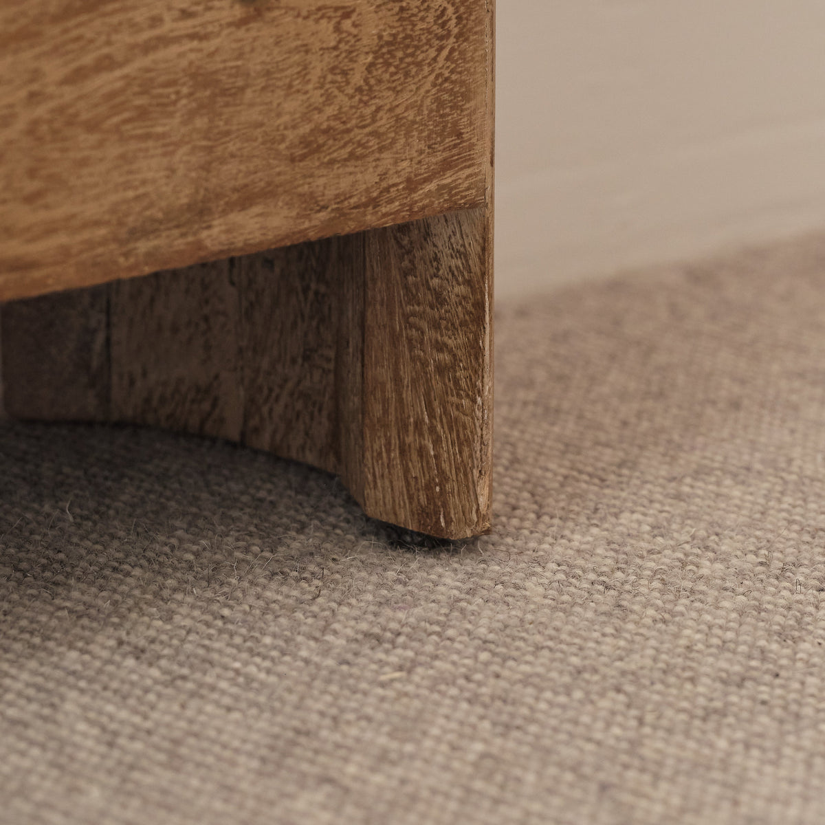 Asha Small Radiator Cover - Almond Brown