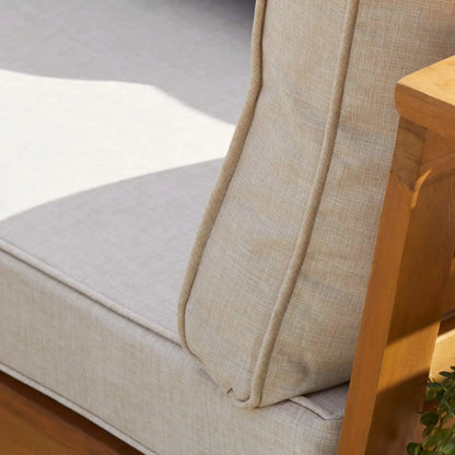 Dakota Garden Corner Sofa Cushion Covers - Sand - Laura James