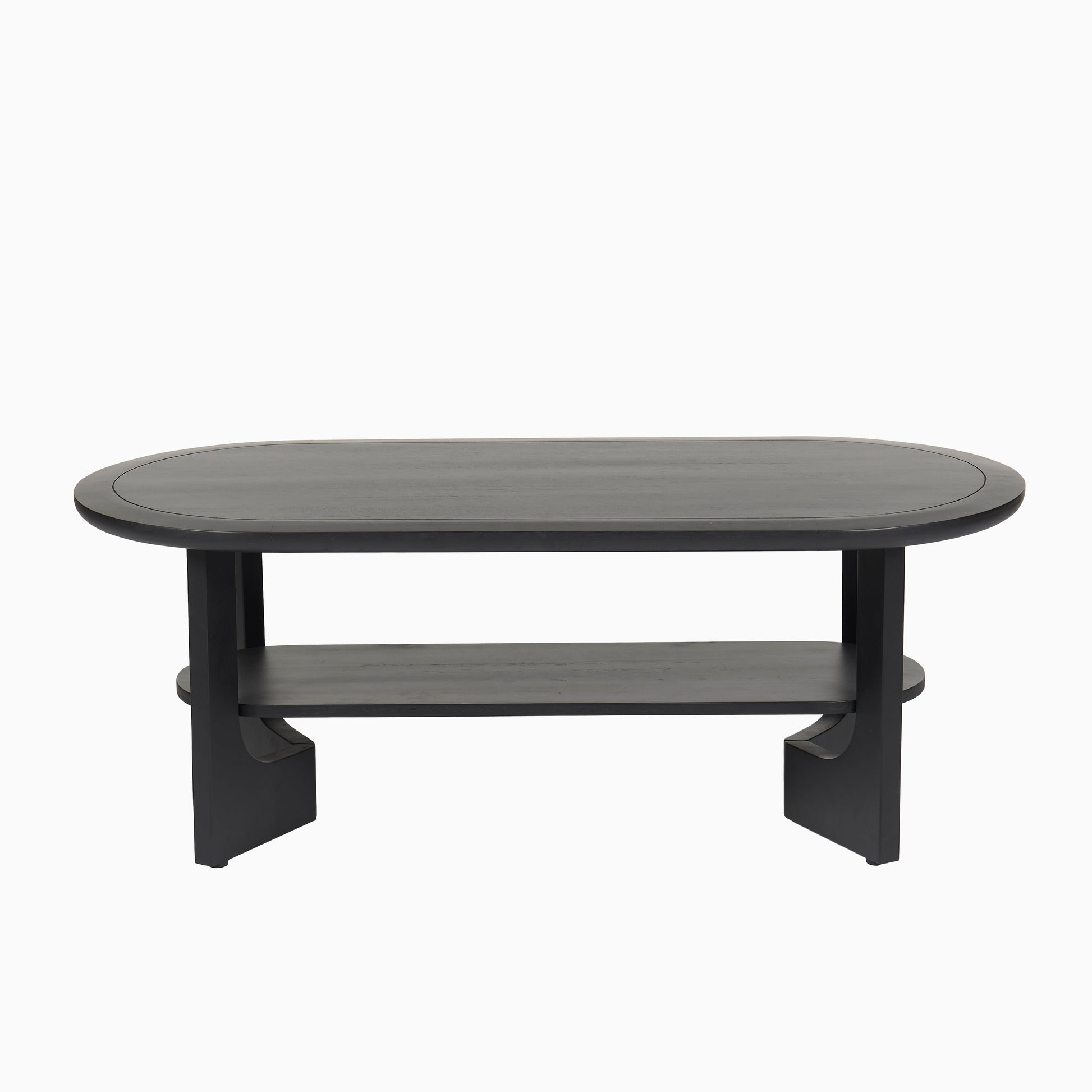Delphi Black Acacia Coffee Table - Laura James 