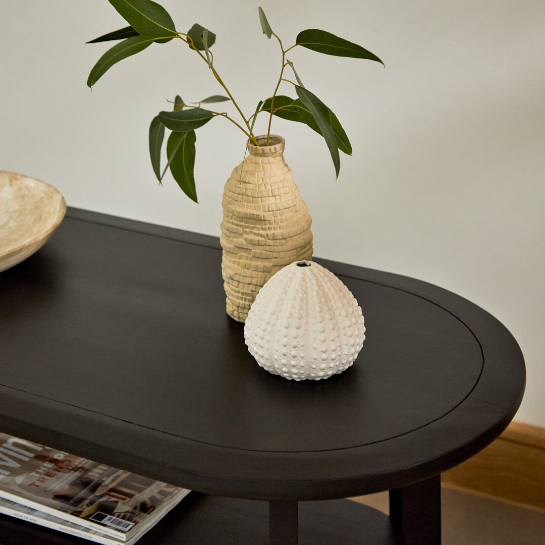 Delphi Black Acacia Coffee Table - Laura James 