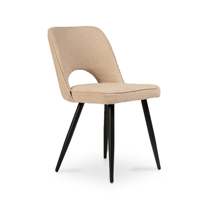 Dolly Boucle Dining Chair - Black Legs
- Laura James 