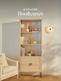 SHOP BOOKCASES