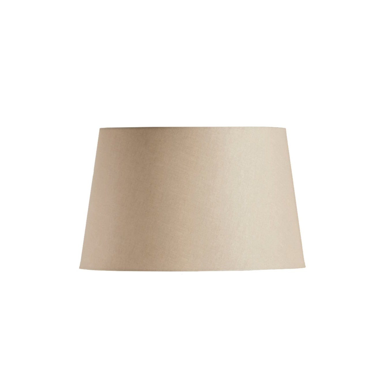 Coningsby 30cm Cotton Lamp Shade - Taupe - Laura James

