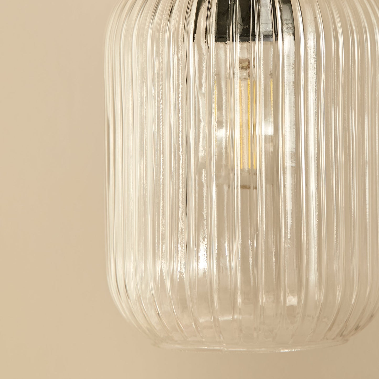 Elland Plug in Wall Light Gold - Clear Glass - Laura James
