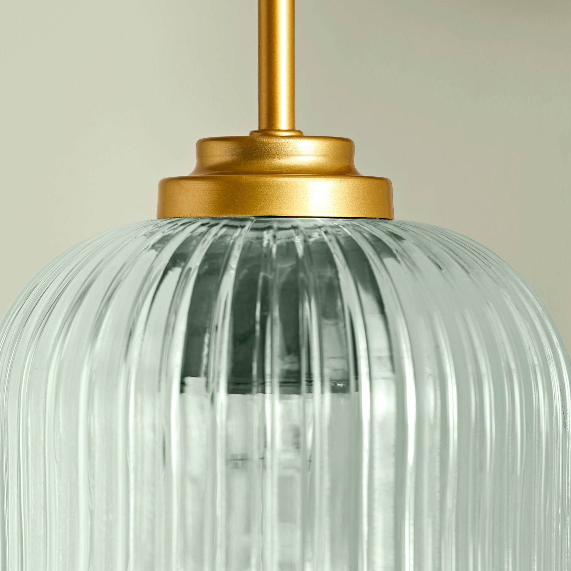 Elland Plug in Wall Light Gold - Sage Green - Laura James 