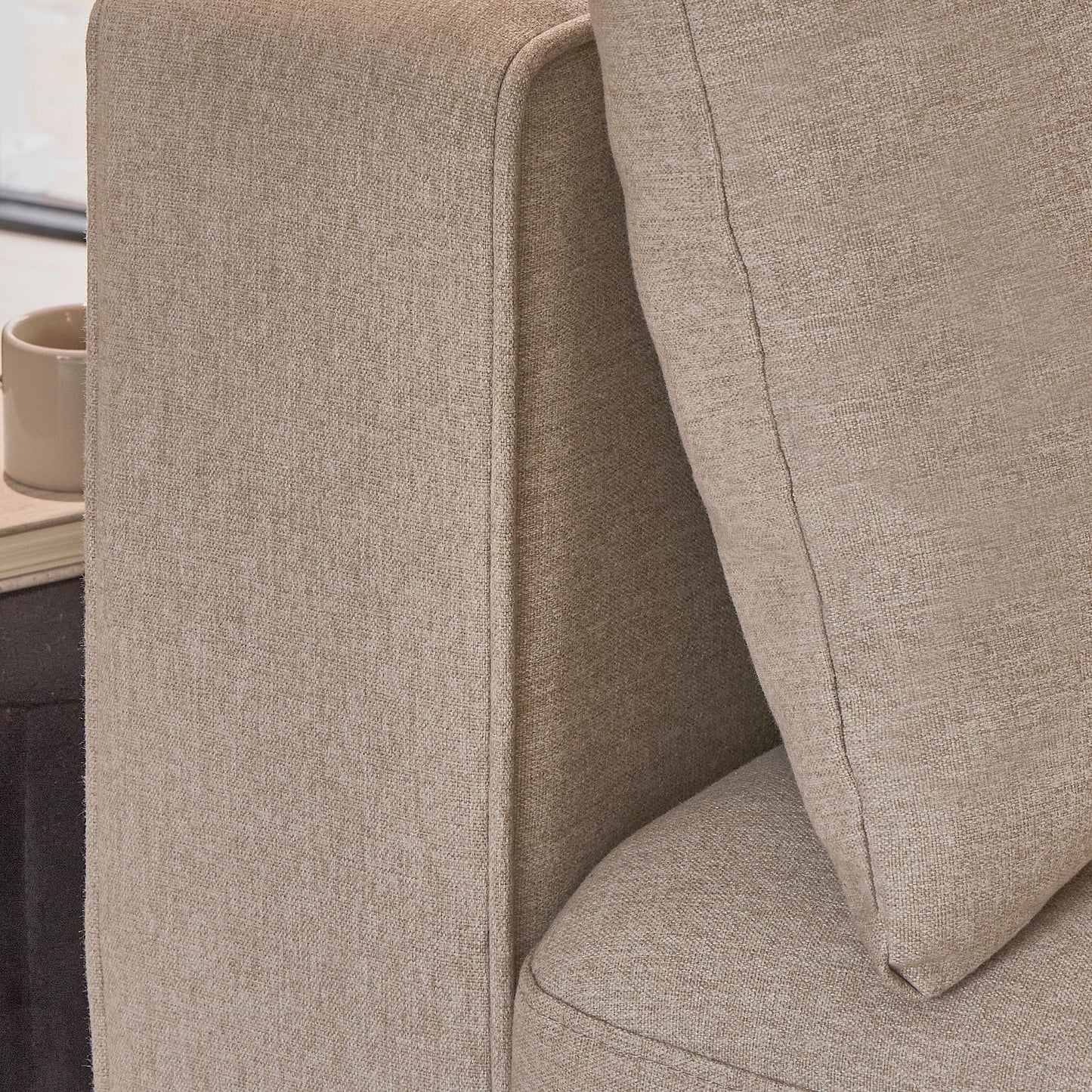 Emily Beige 2 Seater Sofa - Laura James