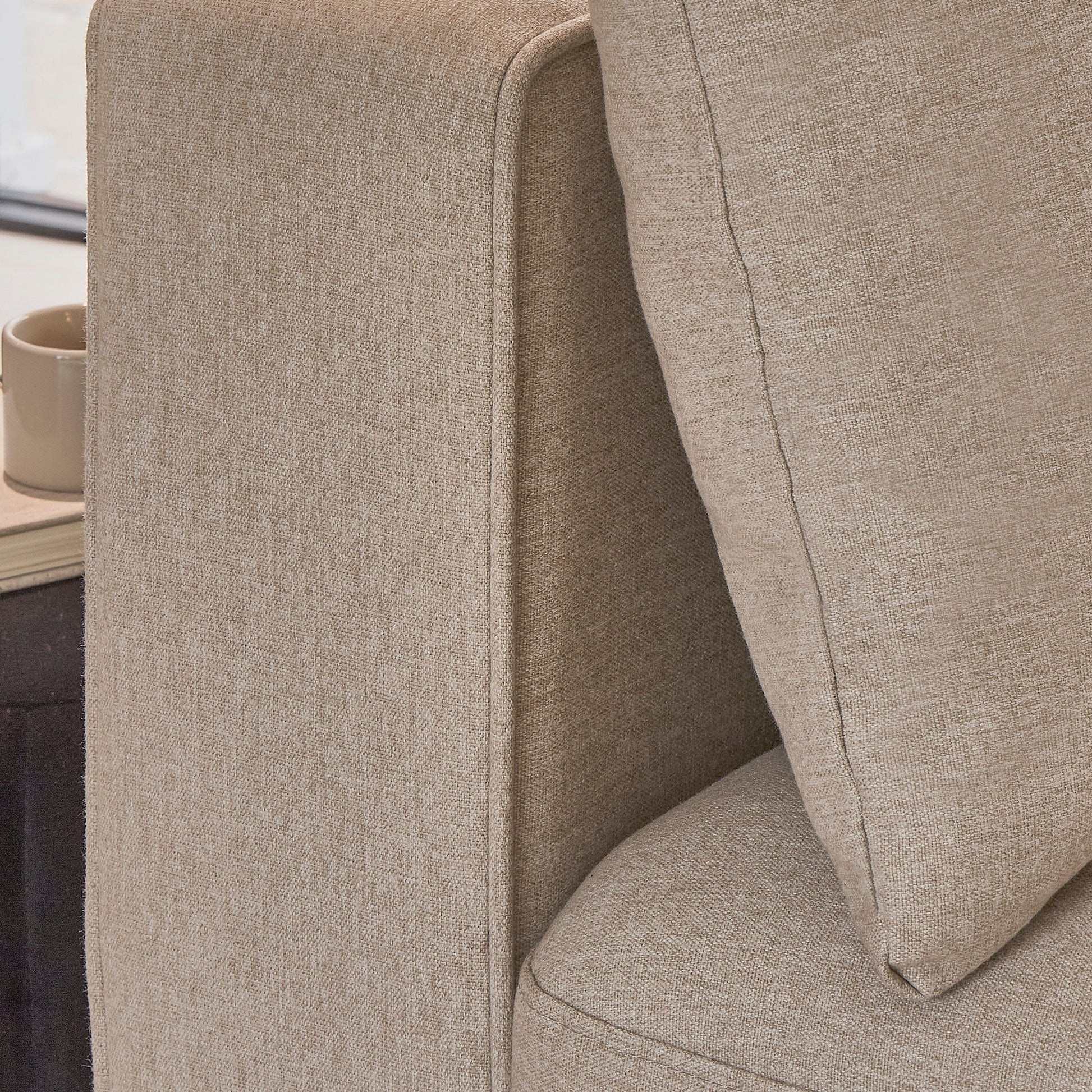 Emily Beige 2 Seater Sofa - Laura James