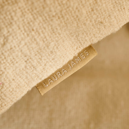 Ealing 35 x 55cm Textured Cushion Cover - Clay - Laura James 