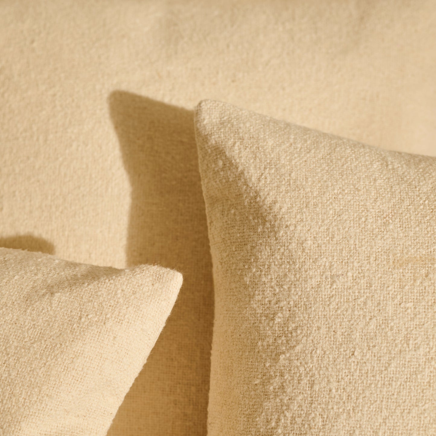 Ealing 35 x 55cm Textured Cushion Cover - Clay - Laura James 