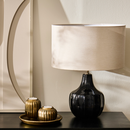 Elcombe Small Metal Tea Light Holder - Bronze - Laura James 