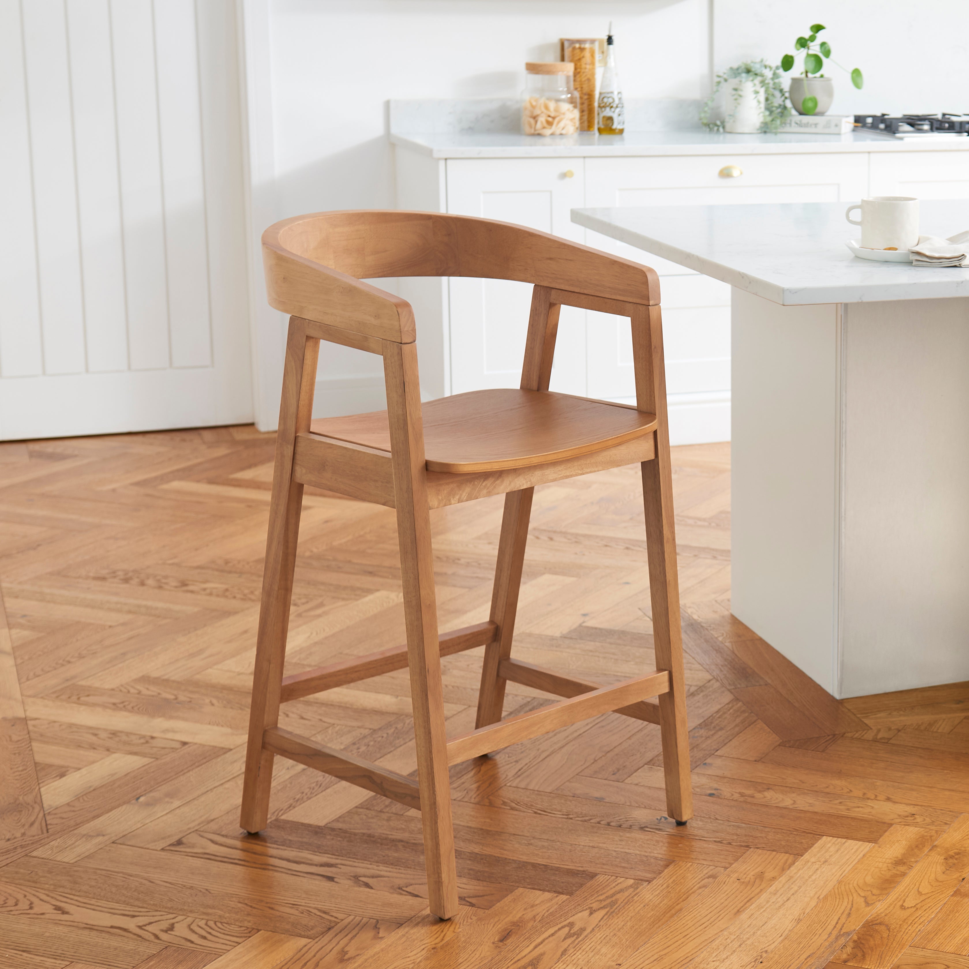 Ella Classic Oak Bar Stool – Laura James Ireland