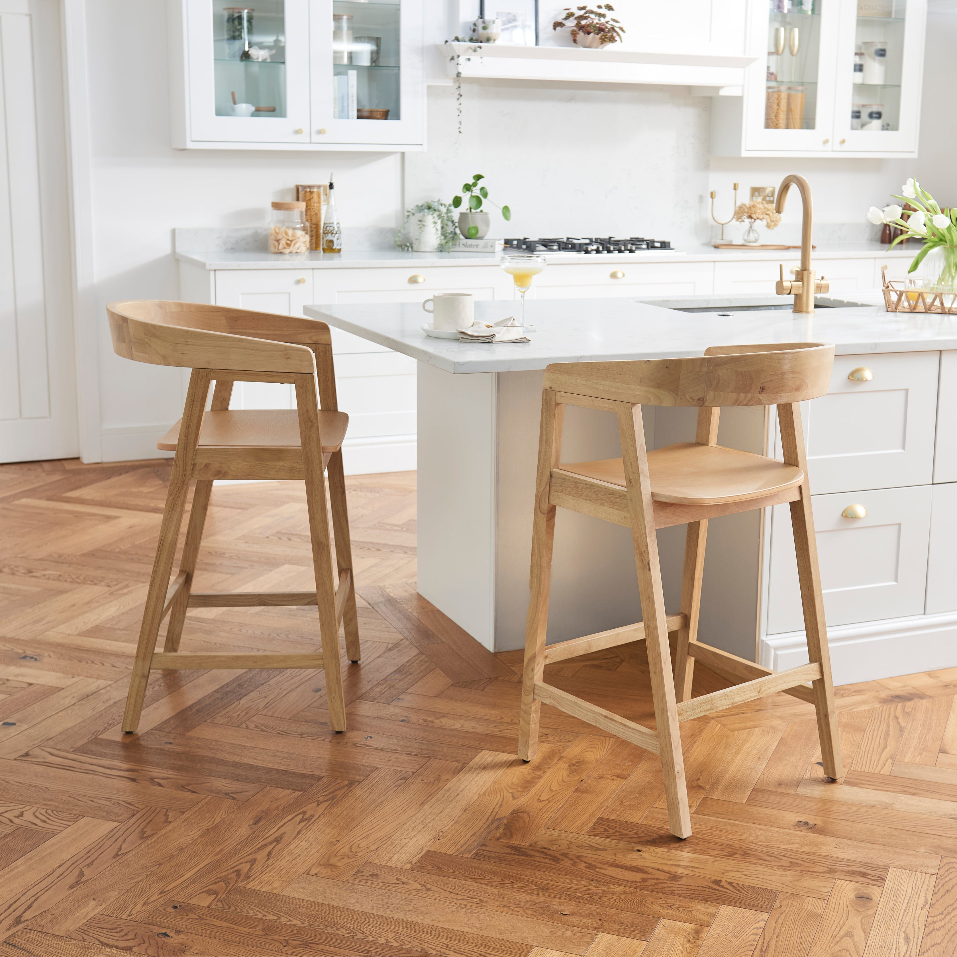 Ella Pale Oak Bar Stool – Laura James Ireland