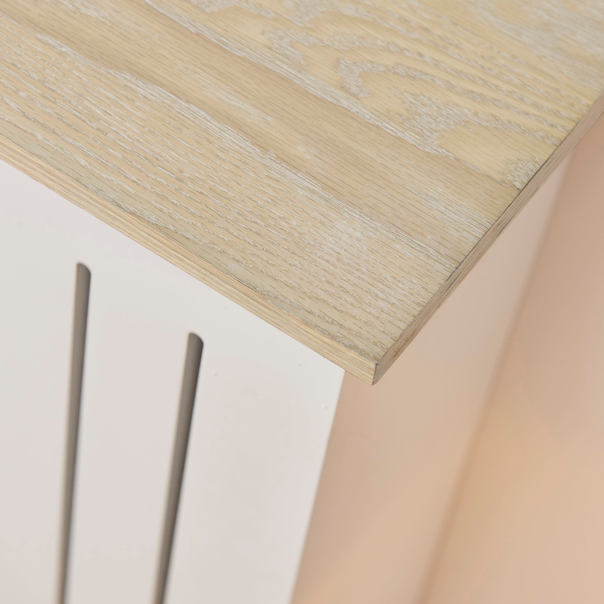 Elspeth Extending Radiator Cover - Whitewash Oak - Laura James 
