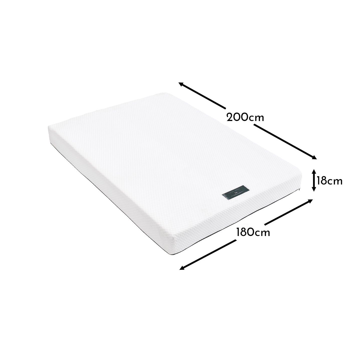 Evie Super King Mattress - Forest Green Zip - Laura James