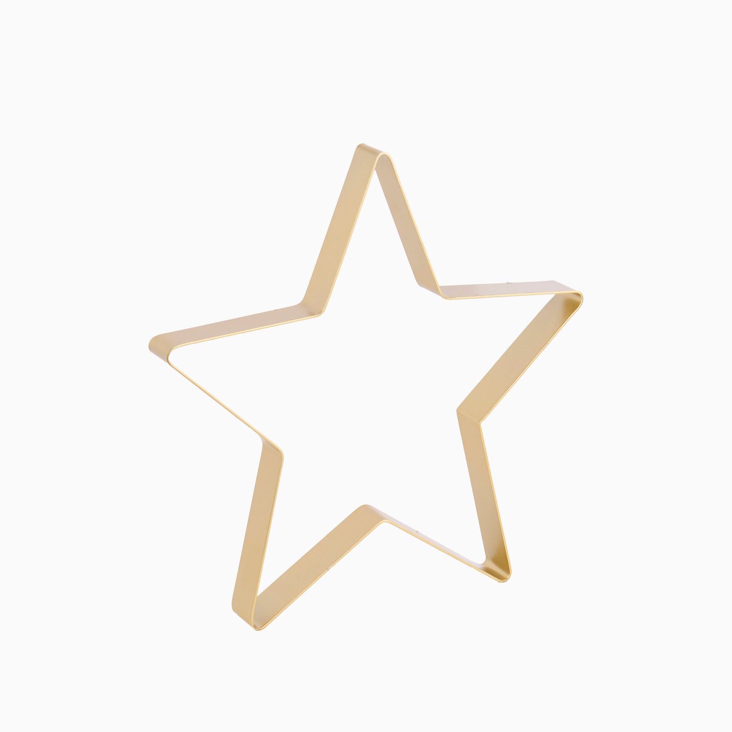 Falun Metal Standing Star Ornament - Set of 2 - Gold -Laura James