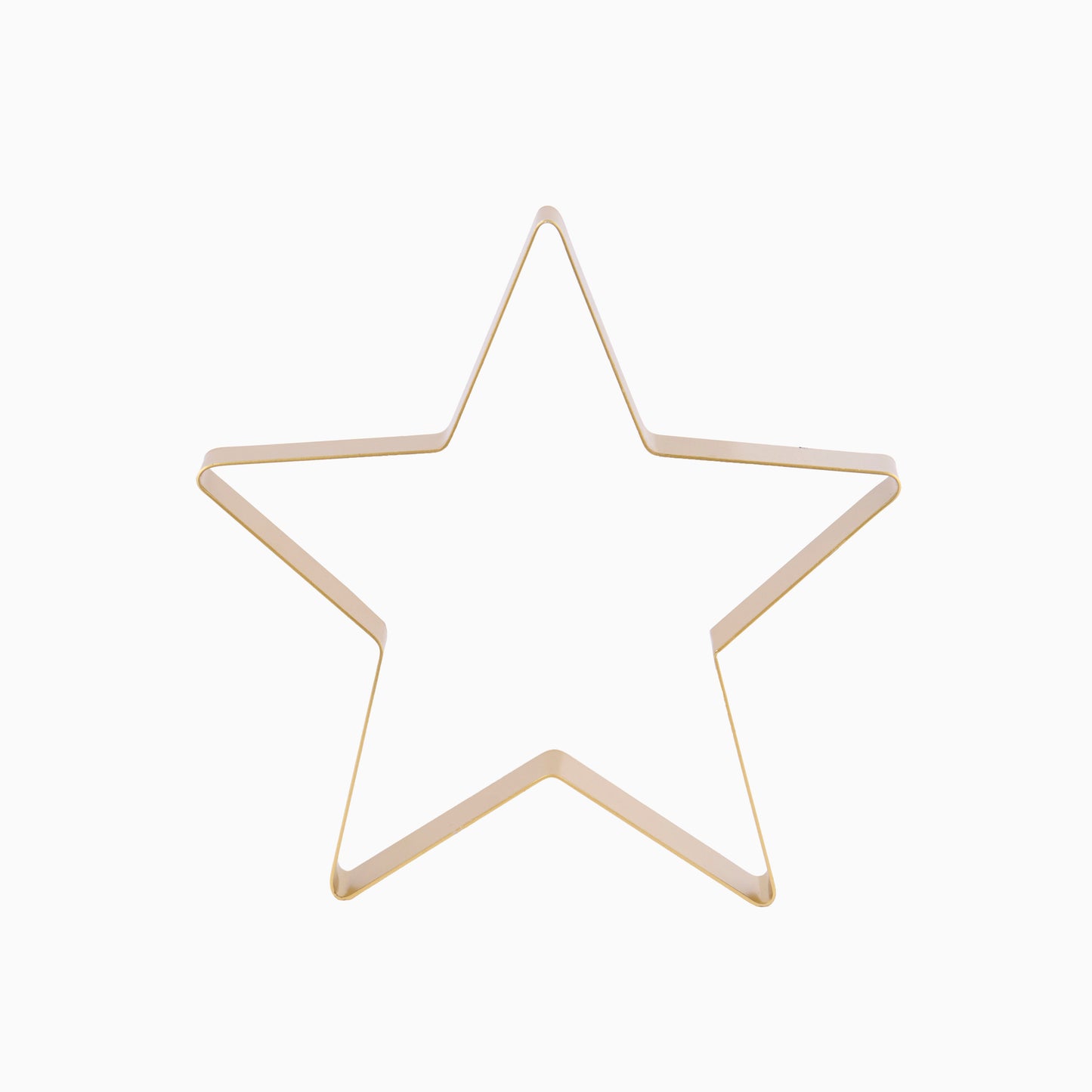 Falun Metal Standing Star Ornament - Set of 2 - Gold -Laura James