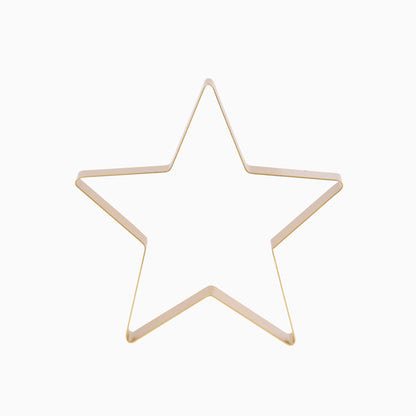 Falun Metal Standing Star Ornament - Set of 2 - Gold -Laura James