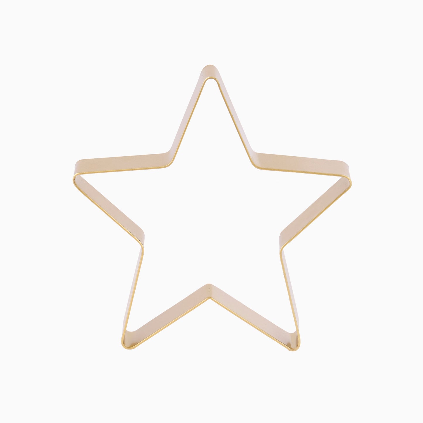 Falun Metal Standing Star Ornament - Set of 2 - Gold -Laura James