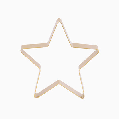 Falun Metal Standing Star Ornament - Set of 2 - Gold -Laura James