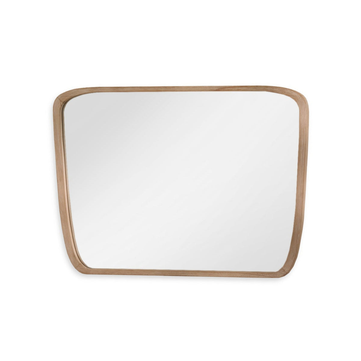 Farleigh Large Whitewash Wooden Mirror - Laura James