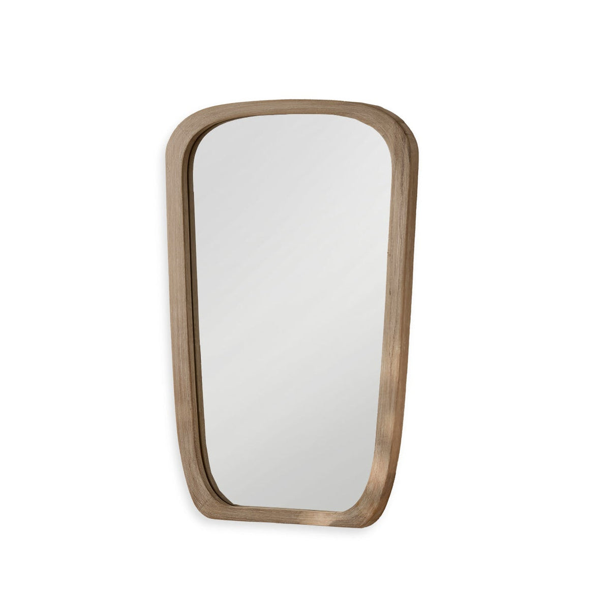 Farleigh Small Whitewash Wooden Mirror - Laura James