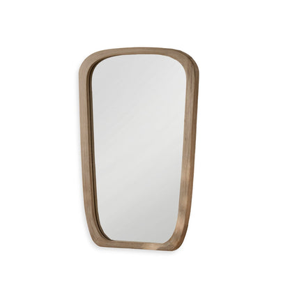 Farleigh Small Whitewash Wooden Mirror - Laura James