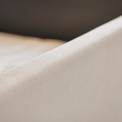 Finola Double Ottoman Bed - Ivory - Laura James 