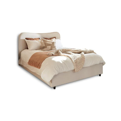 Finola Double Ottoman Bed - Ivory - Laura James