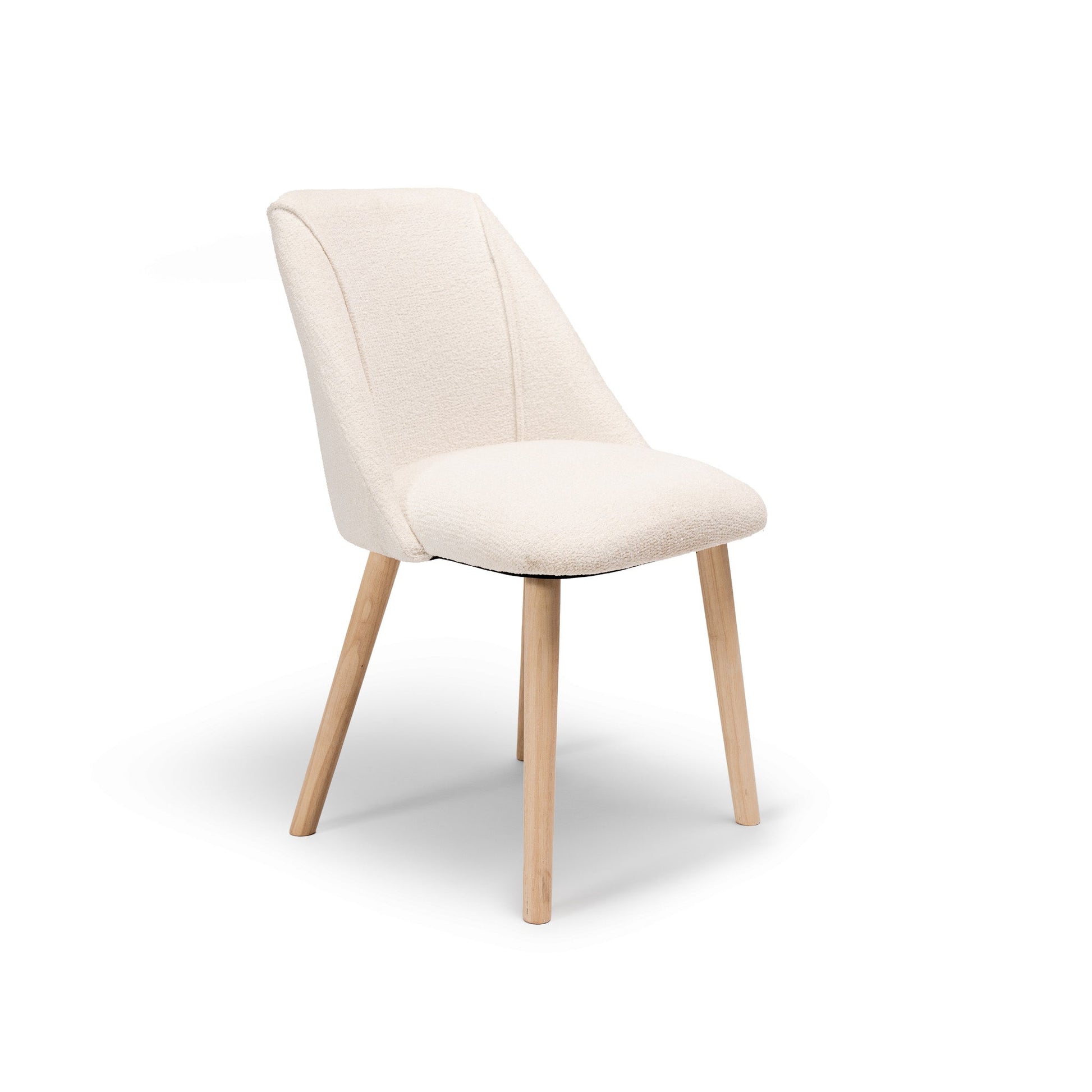 Freya Boucle Dining Chairs - Laura James