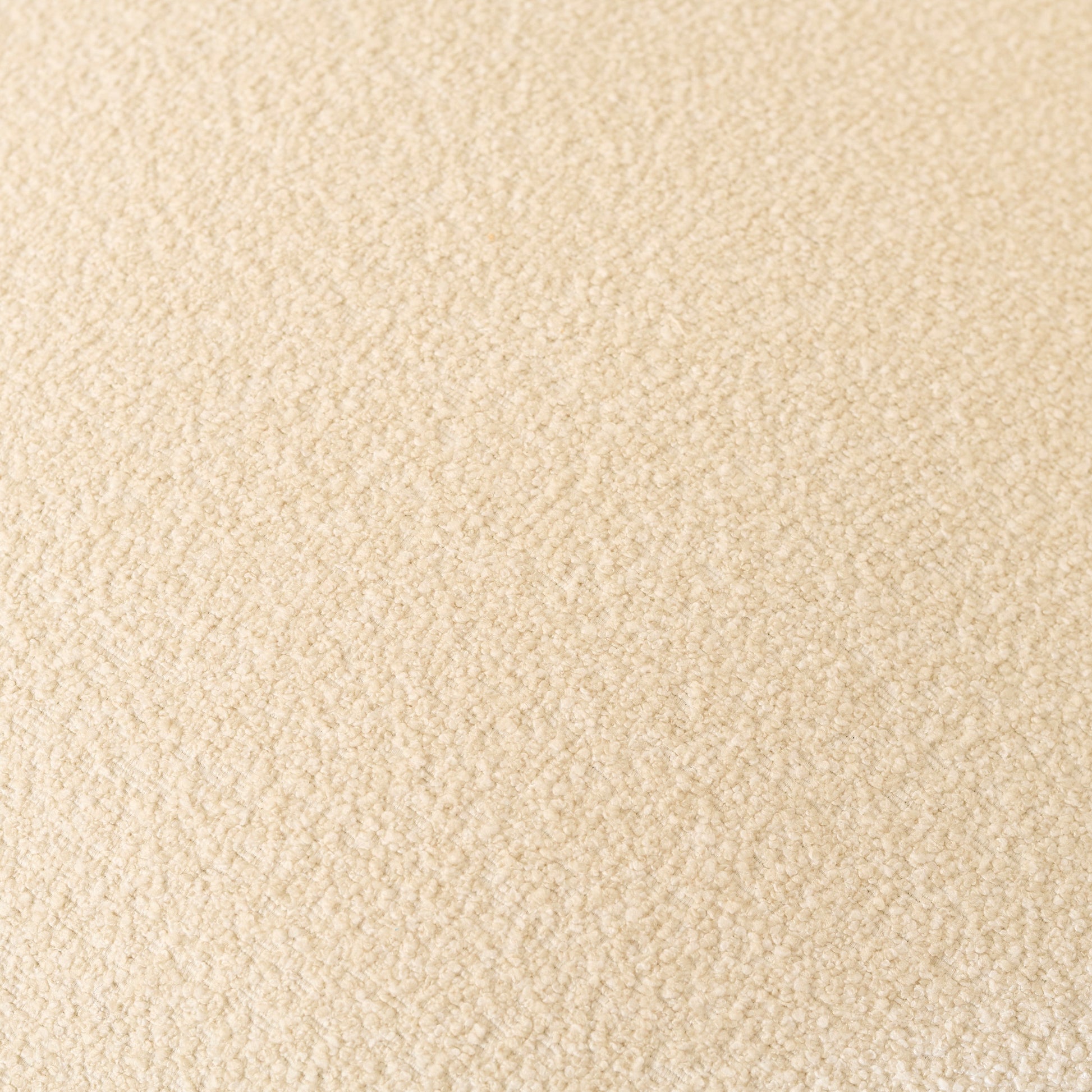 Freya Bar Stool - Light Beige Boucle - Black Legs - Laura James 