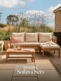 SHOP GARDEN SOFAS 
