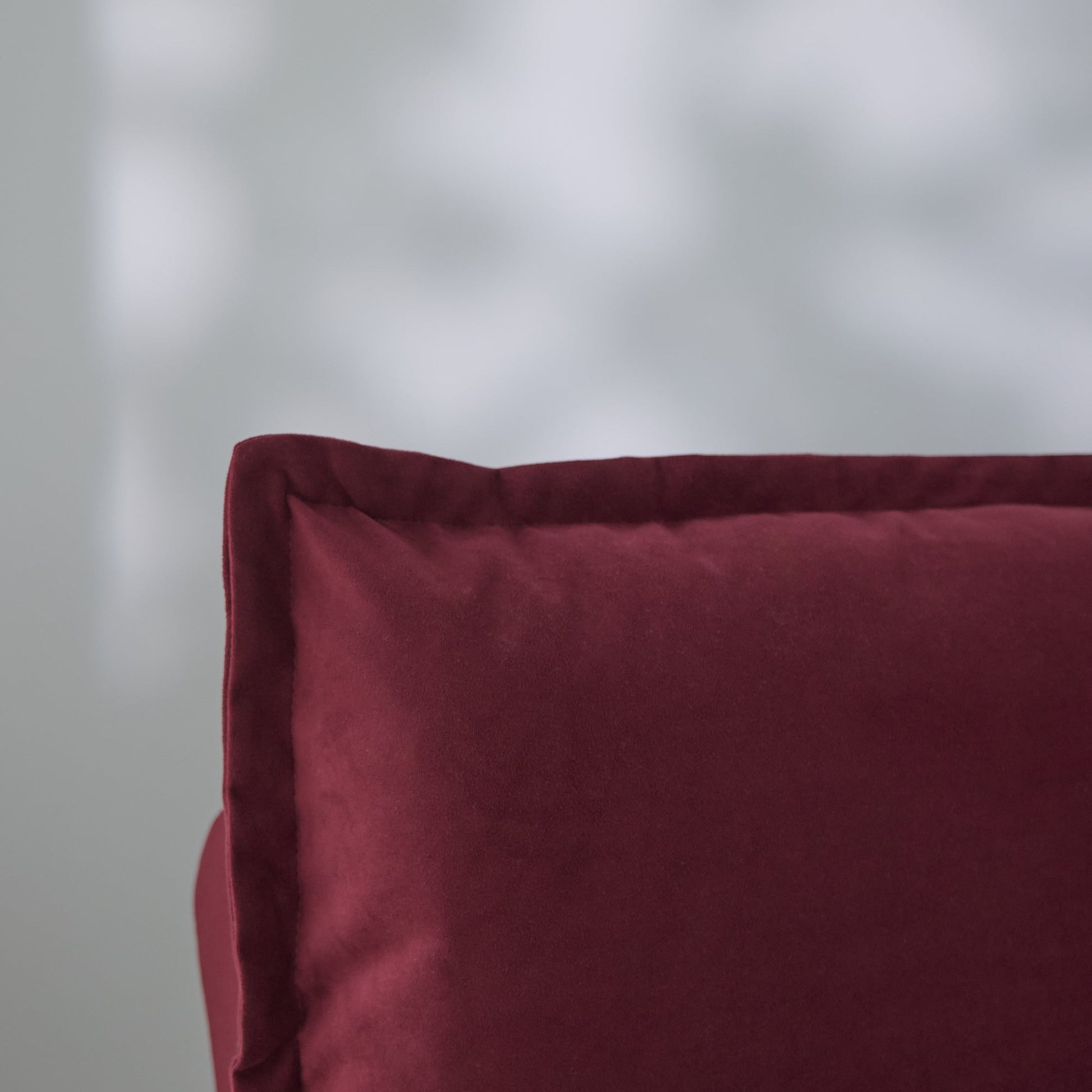 Harlow 2 Seater Double Sofa Bed - Burgundy Red - Laura James