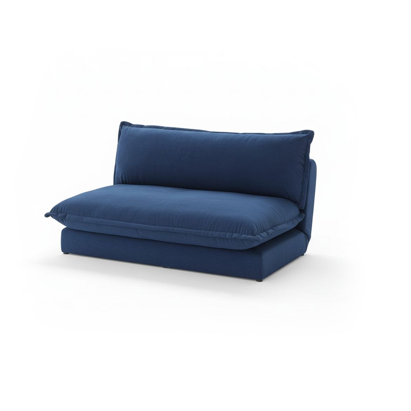 Harlow 2 Seater Double Sofa Bed - Ink Velvet - Laura James