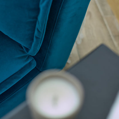 Harlow Double Sofa Bed - Soft Teal - Laura James