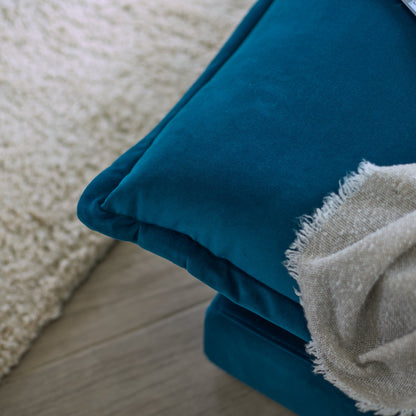 Harlow Double Sofa Bed - Soft Teal - Laura James