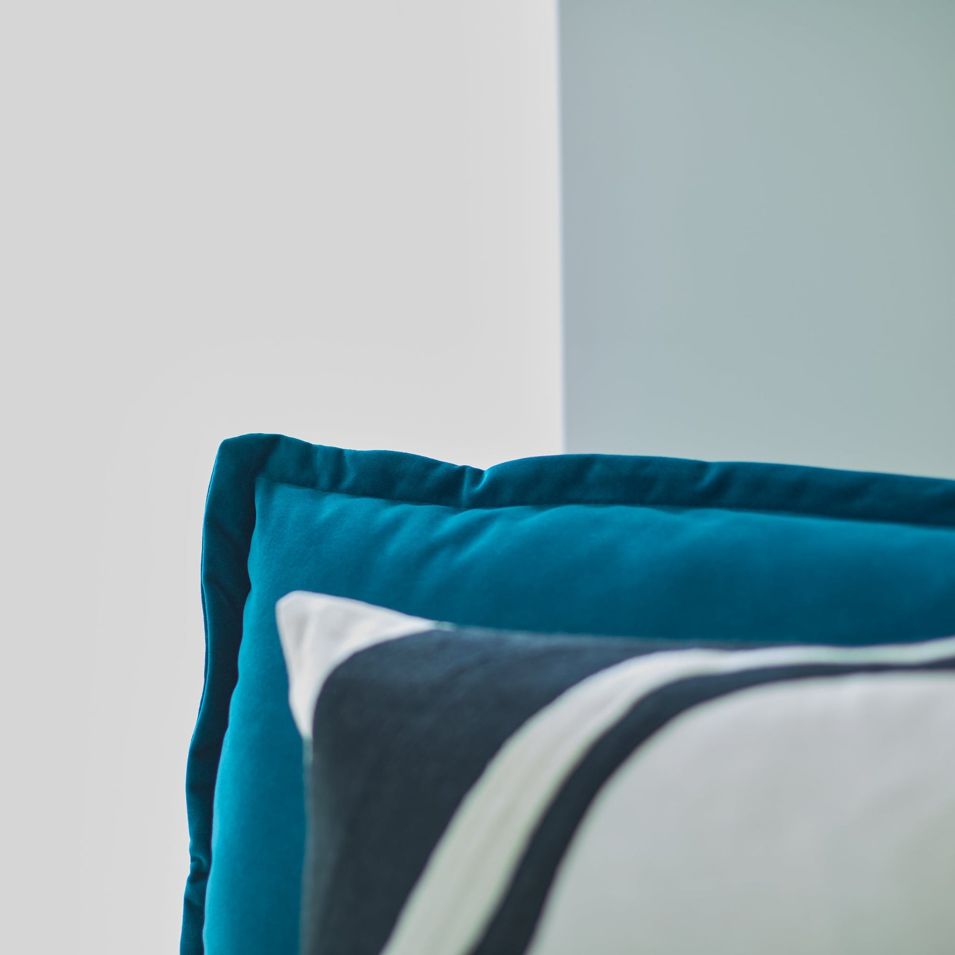 Harlow Double Sofa Bed - Soft Teal - Laura James