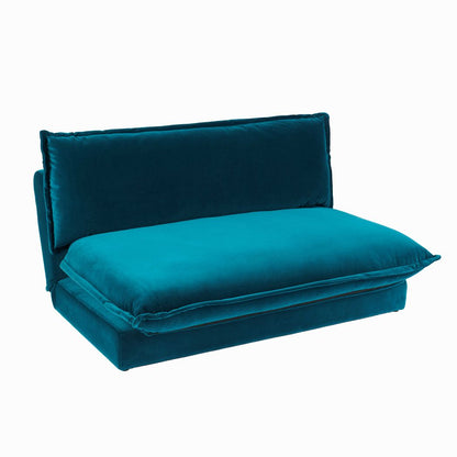 Harlow Double Sofa Bed - Soft Teal - Laura James