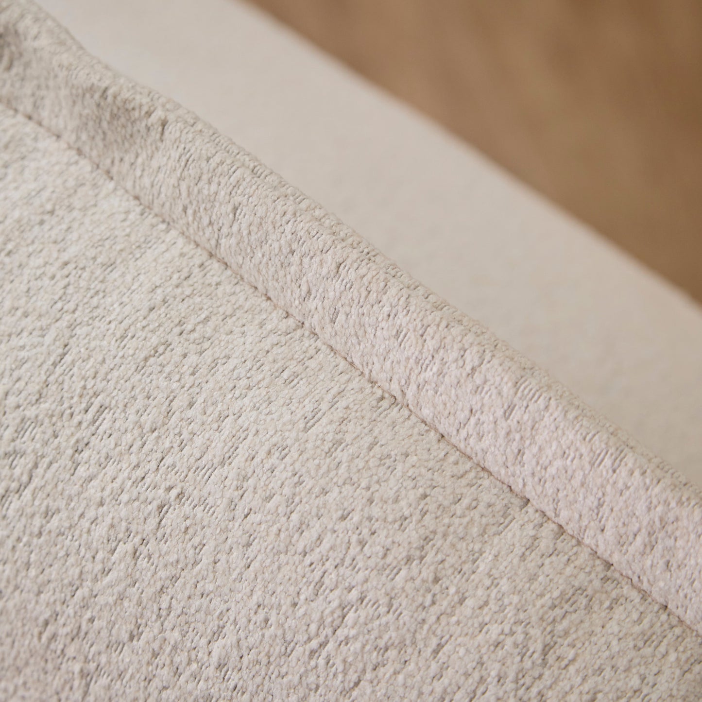 Harlow Single Sofa Bed - Chalk White Boucle - Laura James