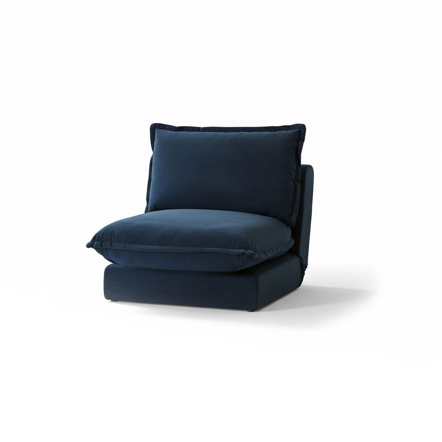 Harlow Single Sofa Bed - Ink Velvet - Laura James