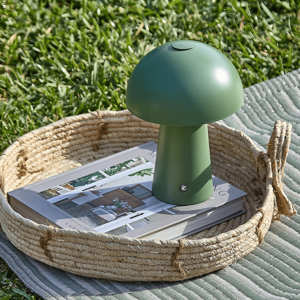 Brockhill Rechargeable Lamp - Olive Green - Laura James 