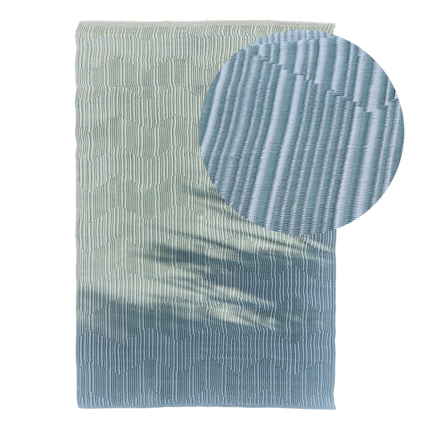 Hemsby 160 x 230cm Outdoor Rug - Olive - Laura James 
