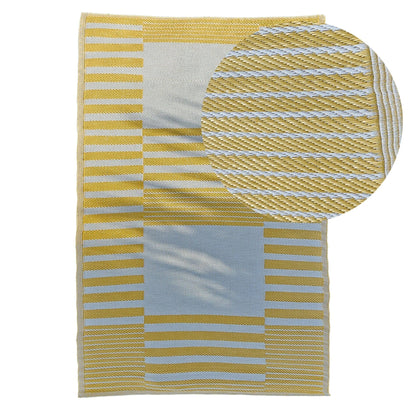 Hemsby 200x290cm Outdoor Rug - Yellow - Laura James 