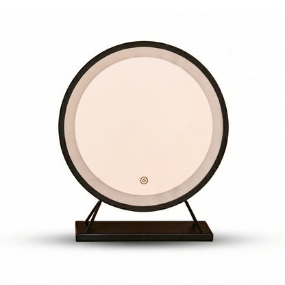Henton 38x30cm LED Standing Mirror - Black - Laura James