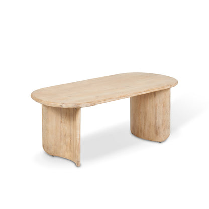 Imogen Chalked Mangowood Coffee Table - Laura James