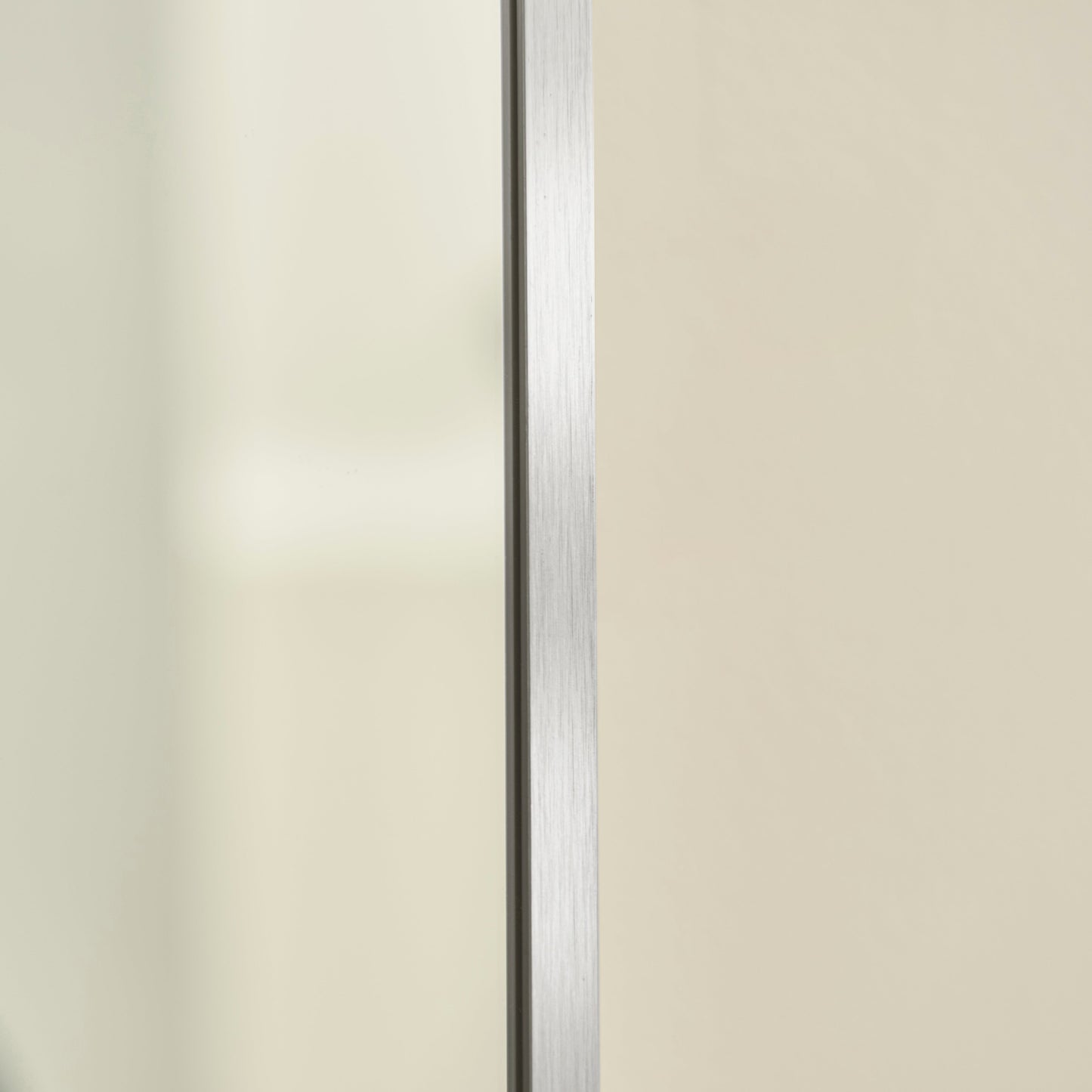 Ingham 140X40cm Metal Arch Mirror - Silver