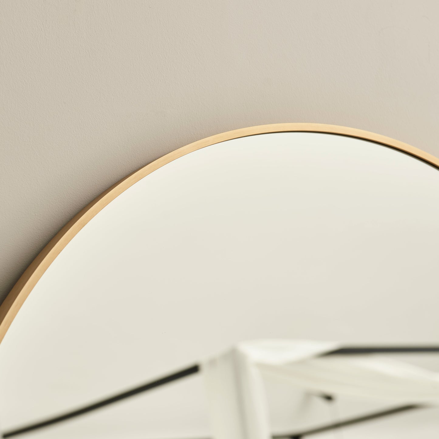 Ingham 180x90cm Full Length Arch Mirror -  Gold - Laura James 