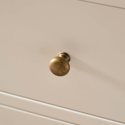 Ivy 4 Drawer Chest of Drawers - Ivory White - Laura James 