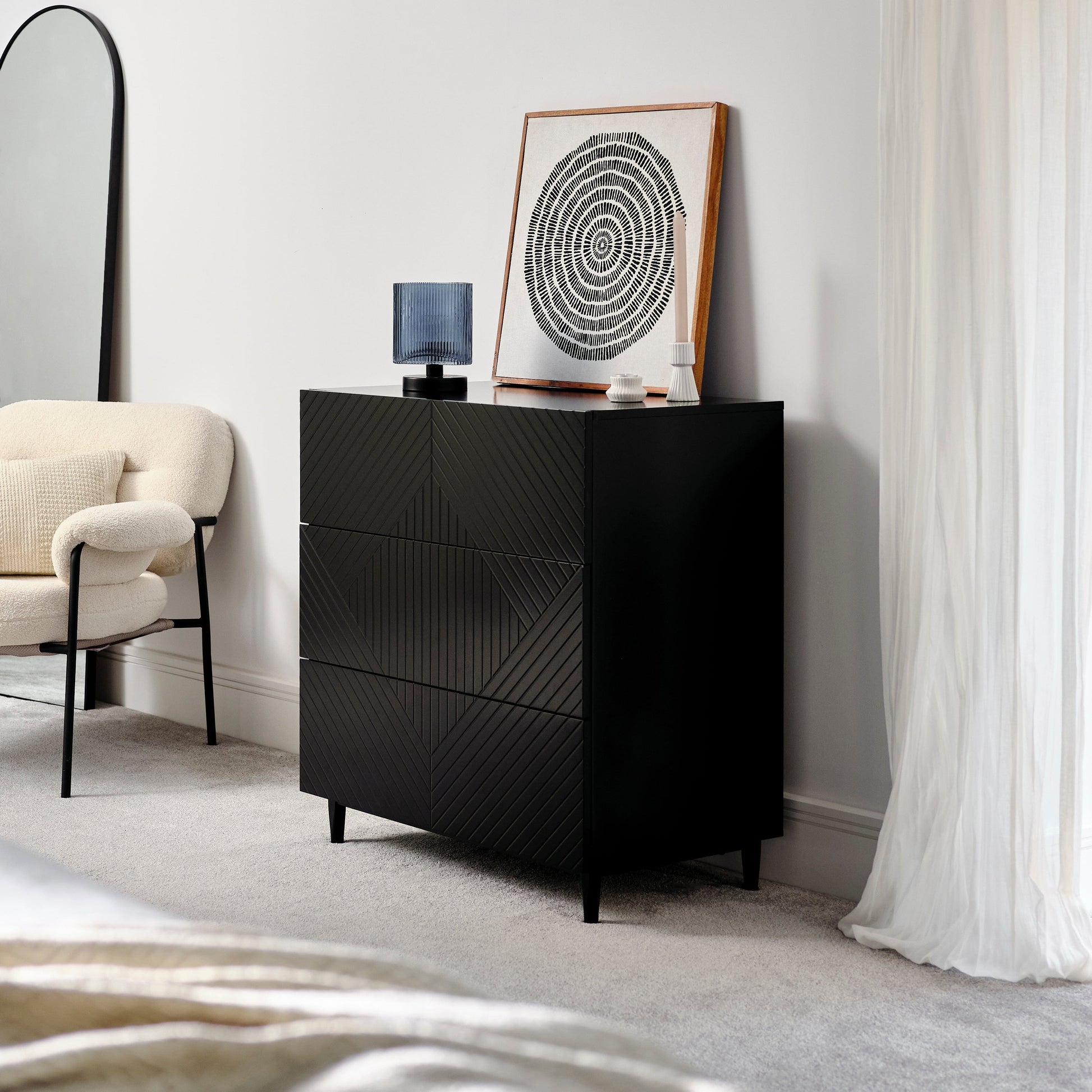Jack 3 Chest Of Drawers - Laura James 